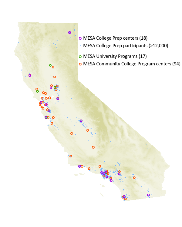 MESA map